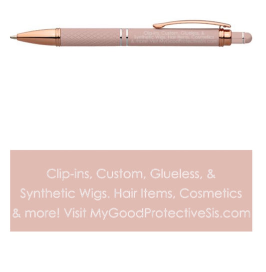 MyGPS Diamond Stylus Pen with Rose Gold Trim