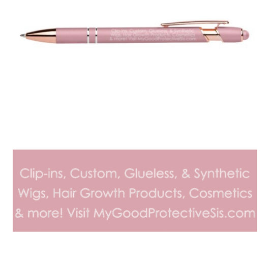 MyGPS Soft Touch Stylus Pen with Rose Gold Trim